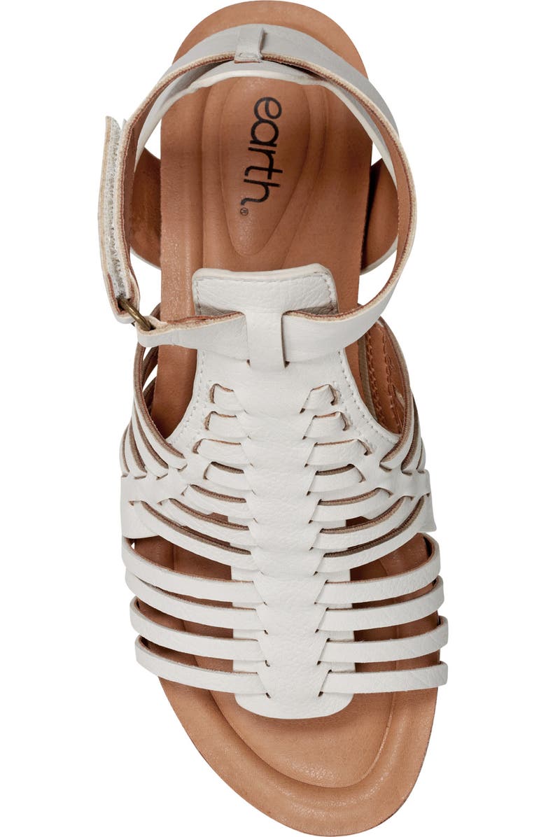 Earth<sup>®</sup> Hattie 3 Wedge Sandal, Alternate, color, White
