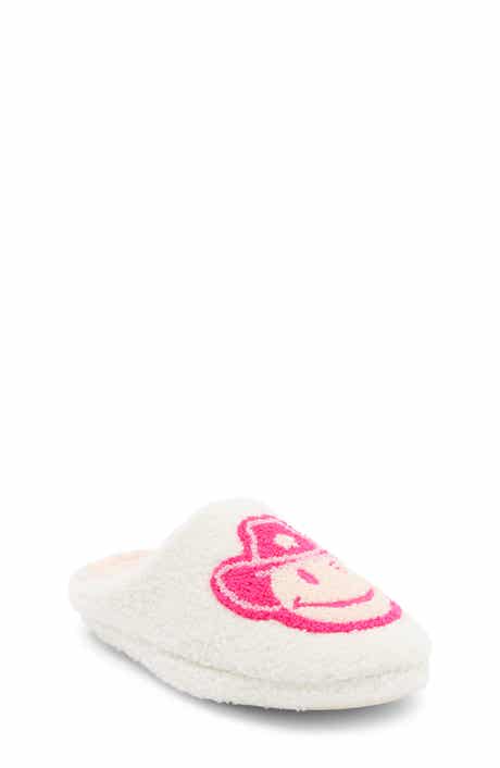 JOE BOXER Cowboy Smiley Faux Shearling Clog