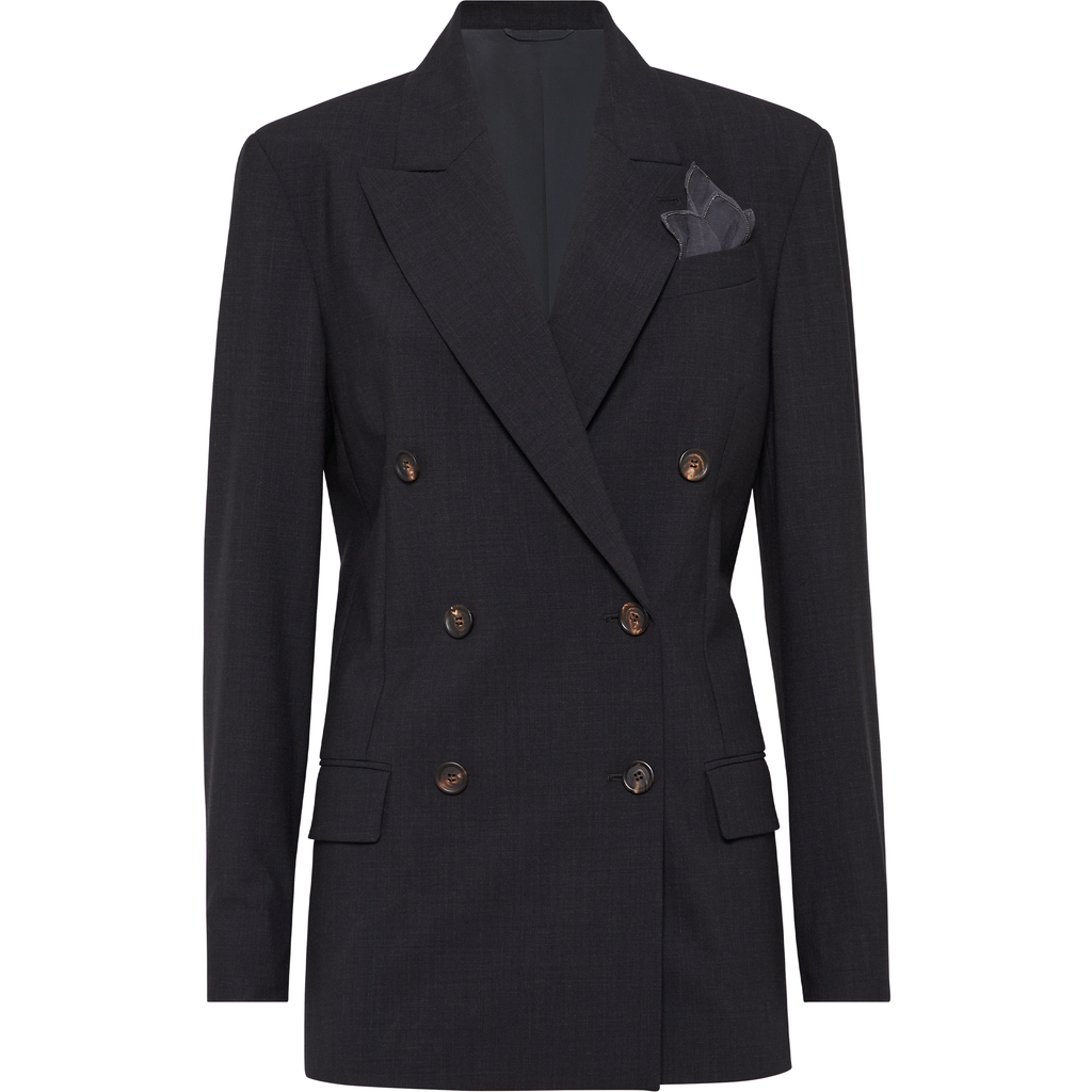 Brunello Cucinelli Blazer With Monili