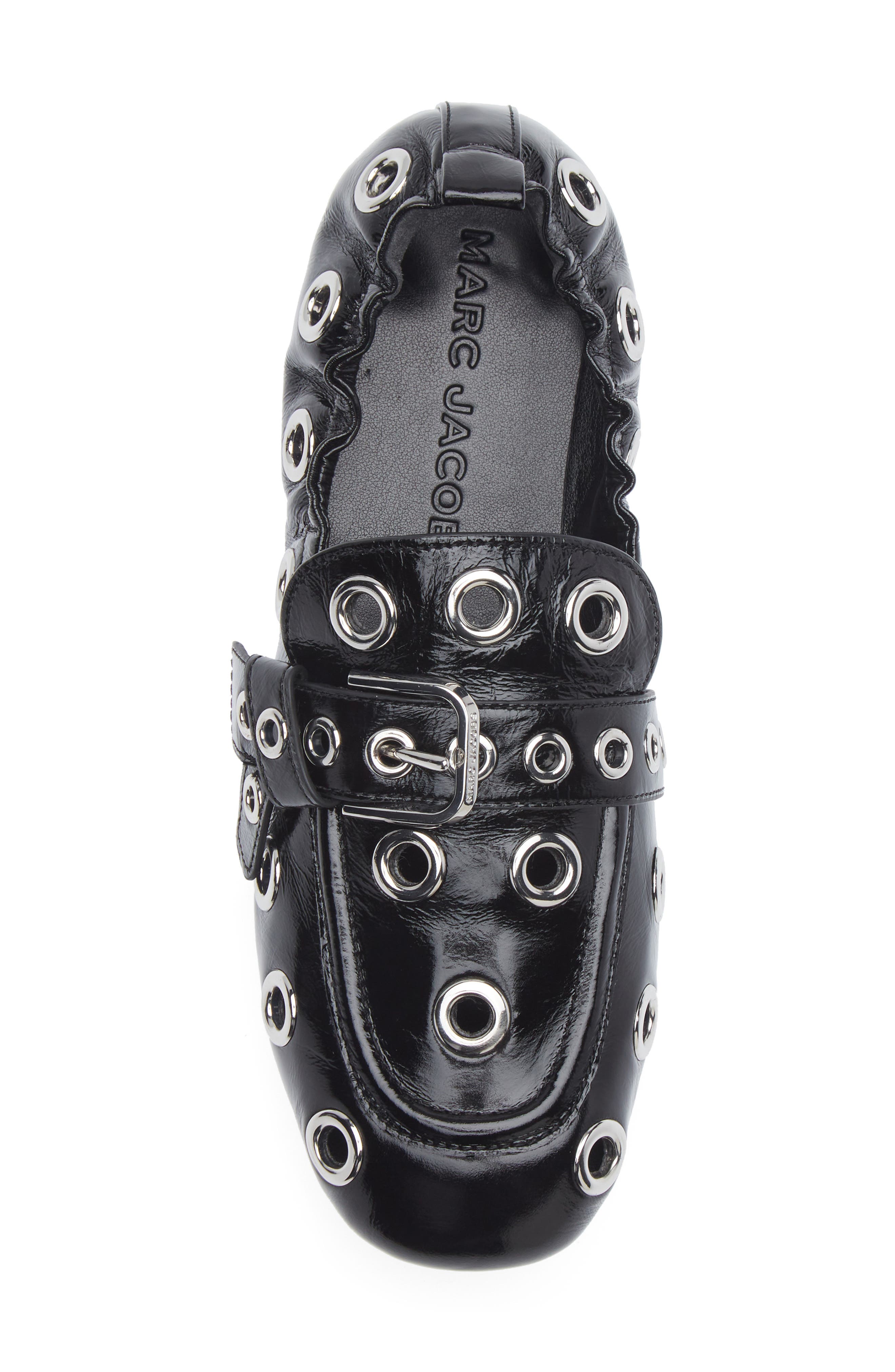 Marc Jacobs The Grommet Jude Loafer, Alternate, color, Black