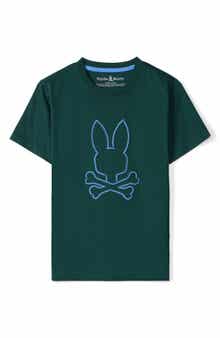 Psycho Bunny Kids' Hamilton Cotton Graphic T-Shirt