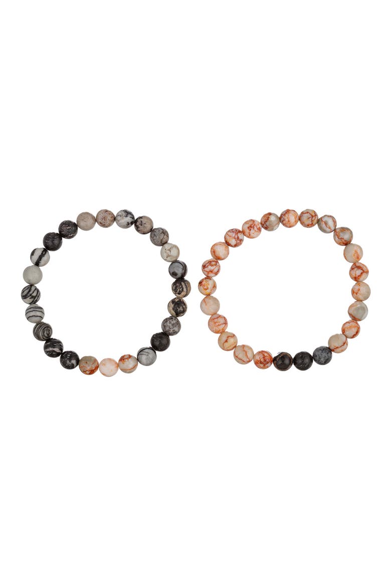Men's Set of 2 Joel Stretch Bracelets, Main, color, GOLD