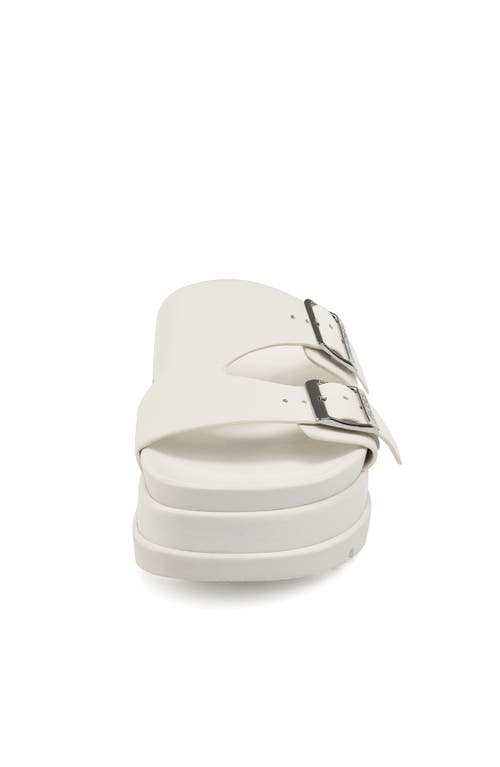 Jslides Footwear Bianca Sandal In White