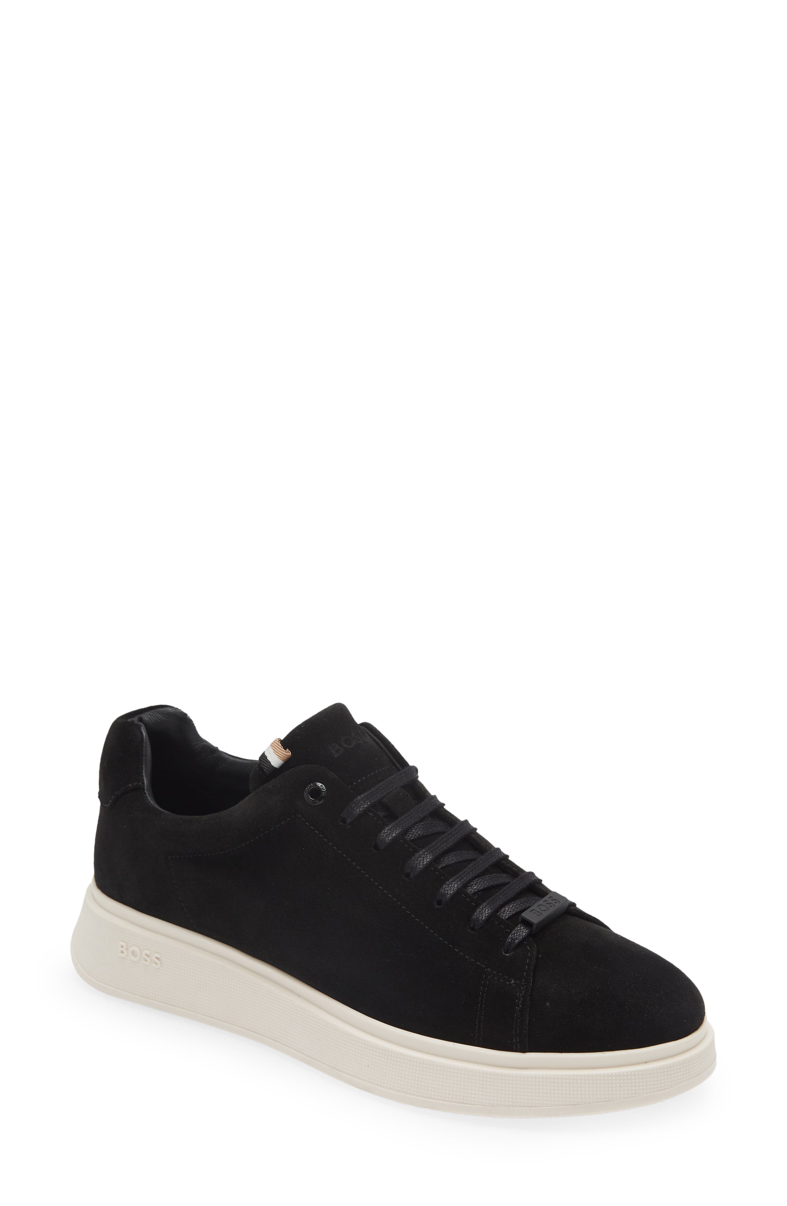 Bulton Sneaker, Main, color, BLACK