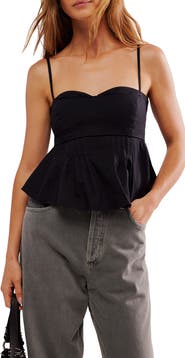 Free People One True Love Peplum Camisole