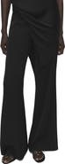 MANGO Long Flare Leg Pants