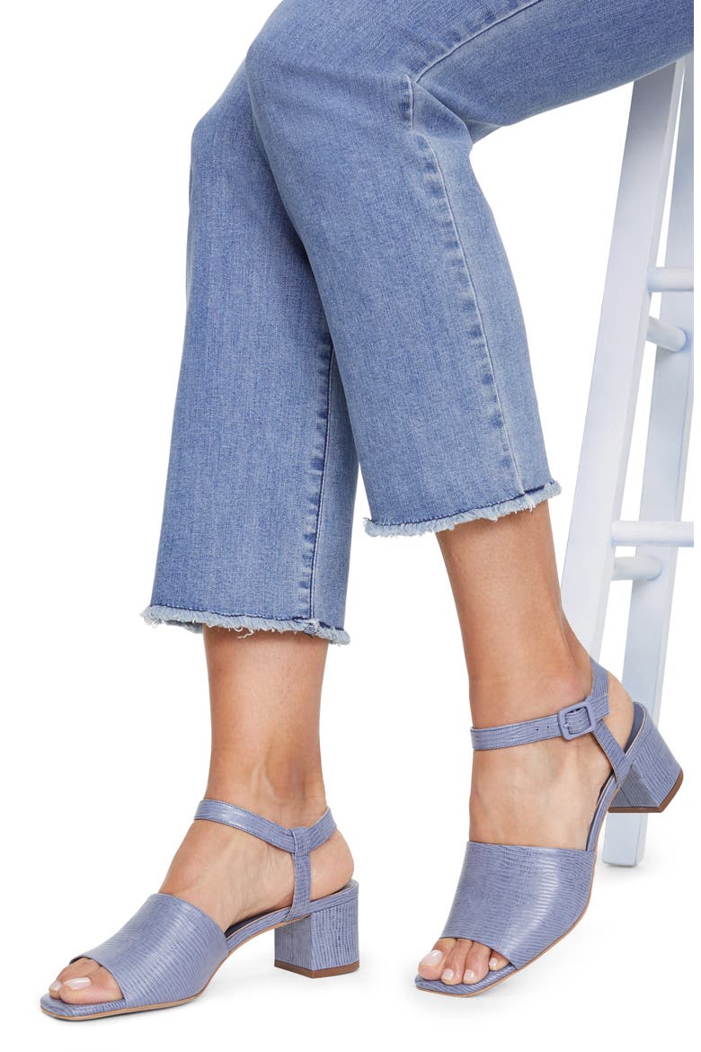 Marilyn Raw Hem Ankle Jeans, Alternate, color, DELRAY