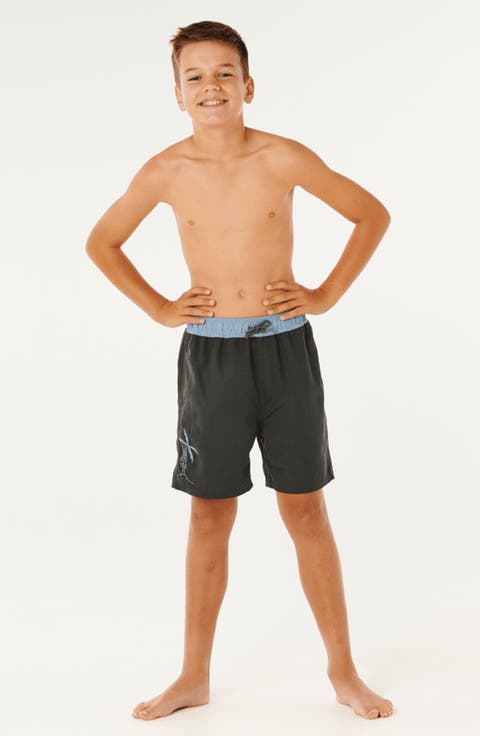 Kids' Eternal Shred Block Swim Trunks (Big Kid)