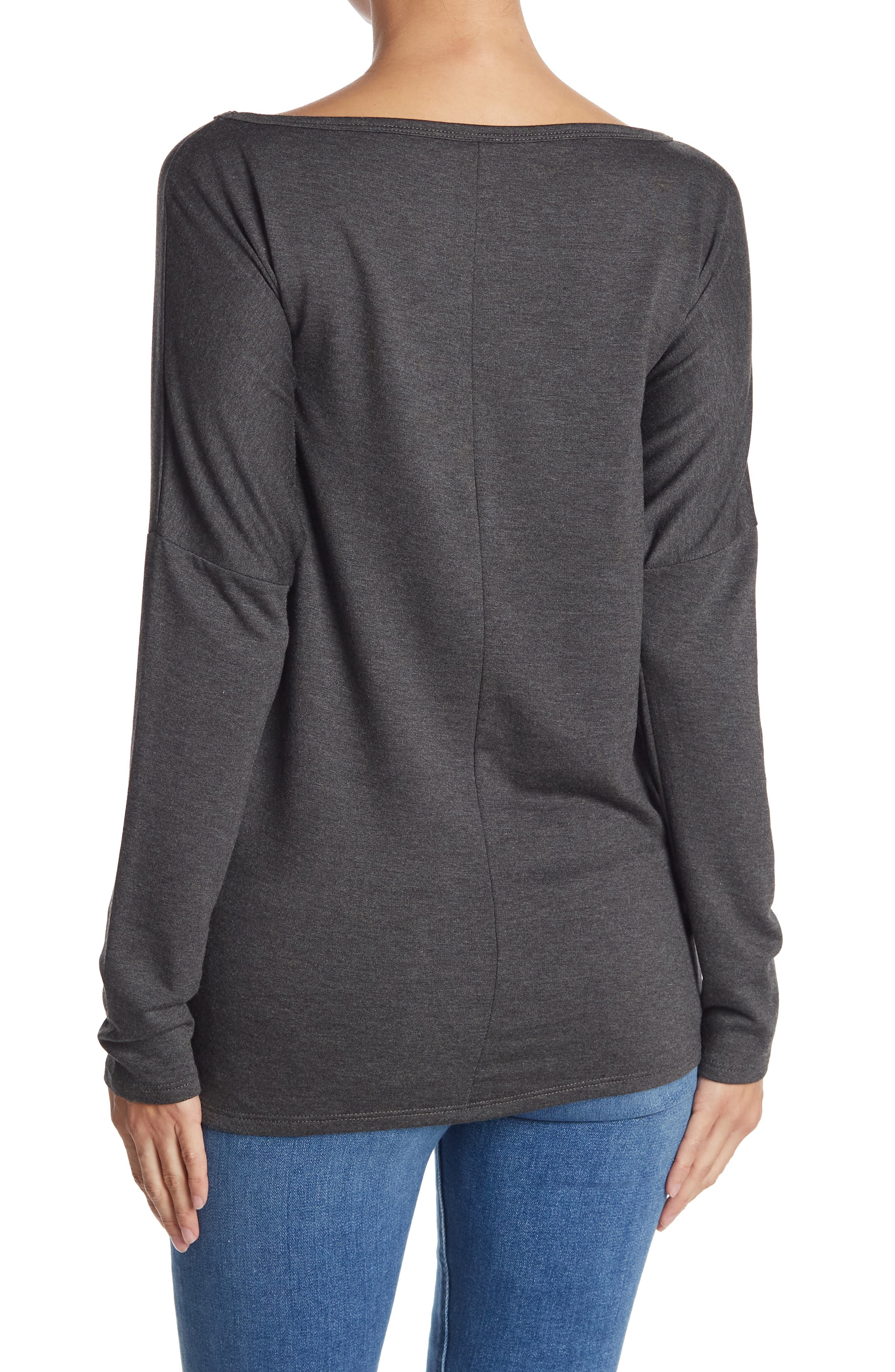 Printed Boatneck Sweater - image 4