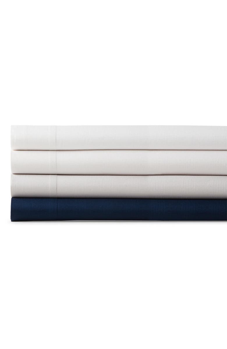Ralph Lauren Lovan Organic Cotton Jacquard Flat Sheet, Alternate, color, 