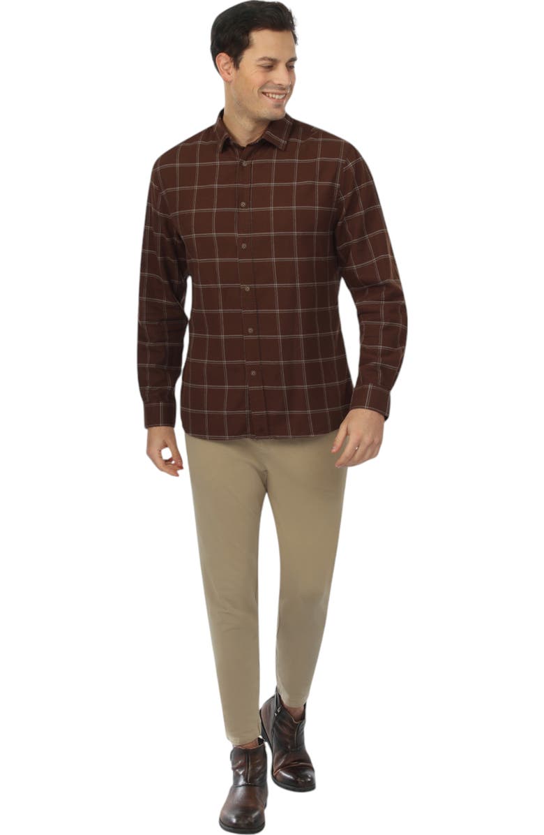 Vustra Men's Teton Plaid Light Flannel Shirt, Alternate, color, 