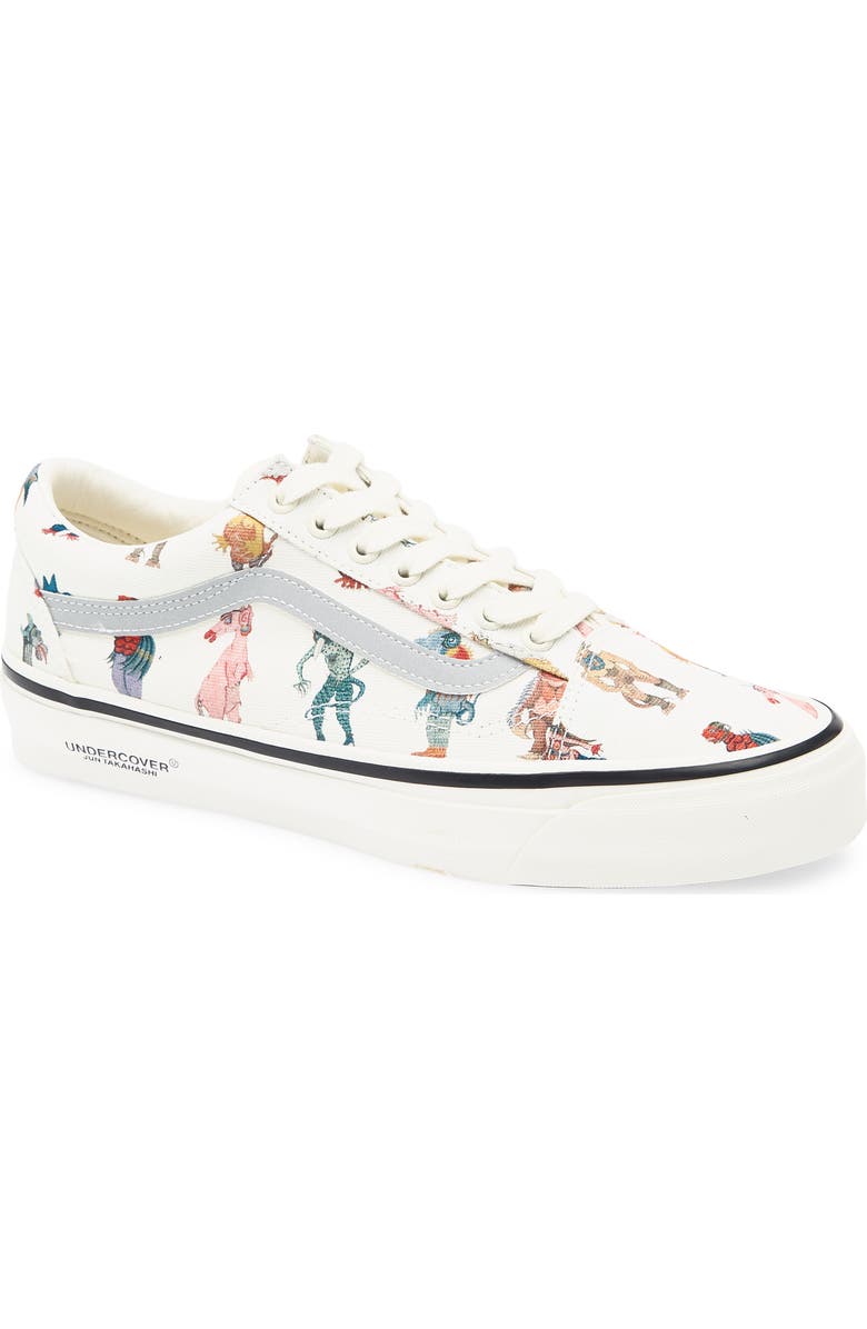 Vans x Undercover 'Monster' Old Skool Sneaker, Main, color, Undercover Monster Off White