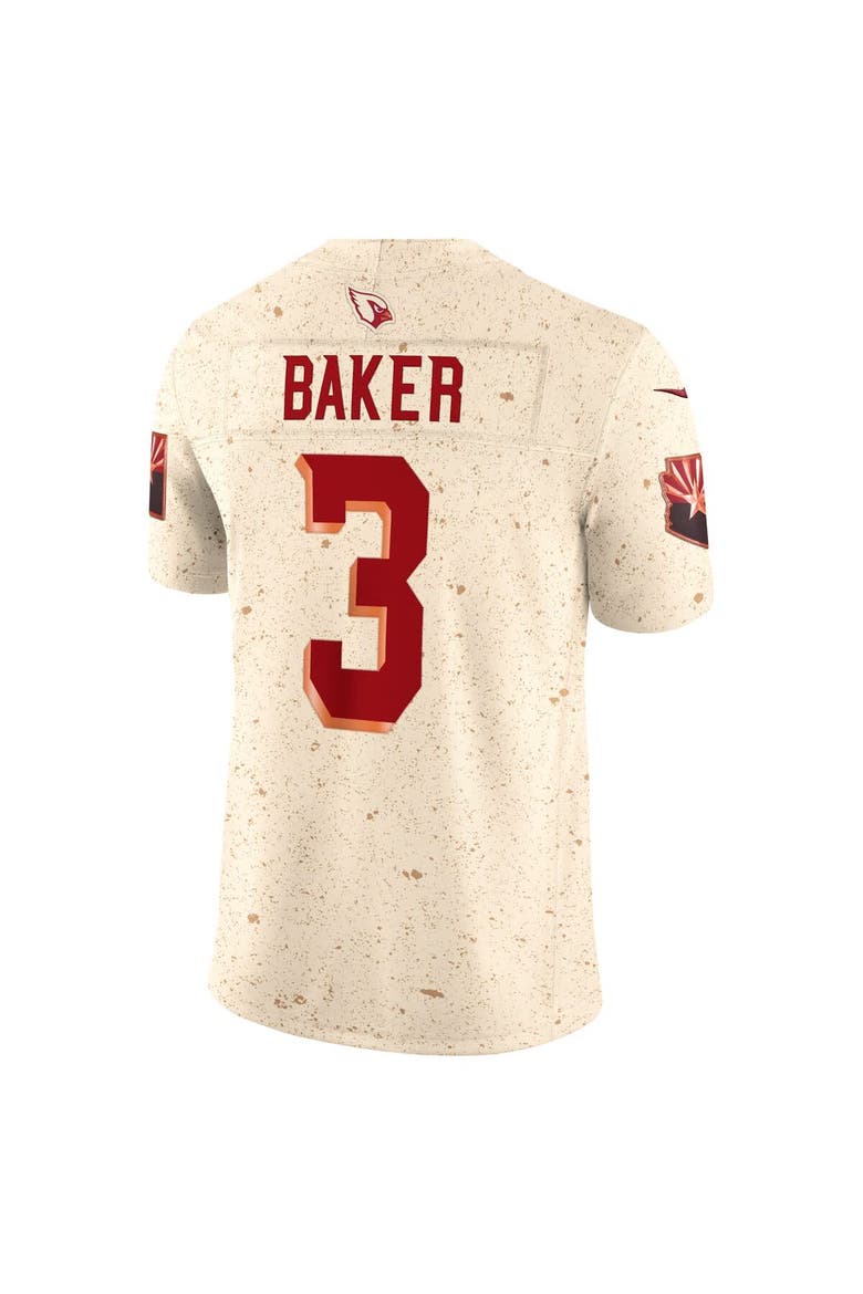Men's Nike Budda Baker Natural Arizona Cardinals 2025 Rivalries Collection Limited Jersey, Alternate, color, Natural