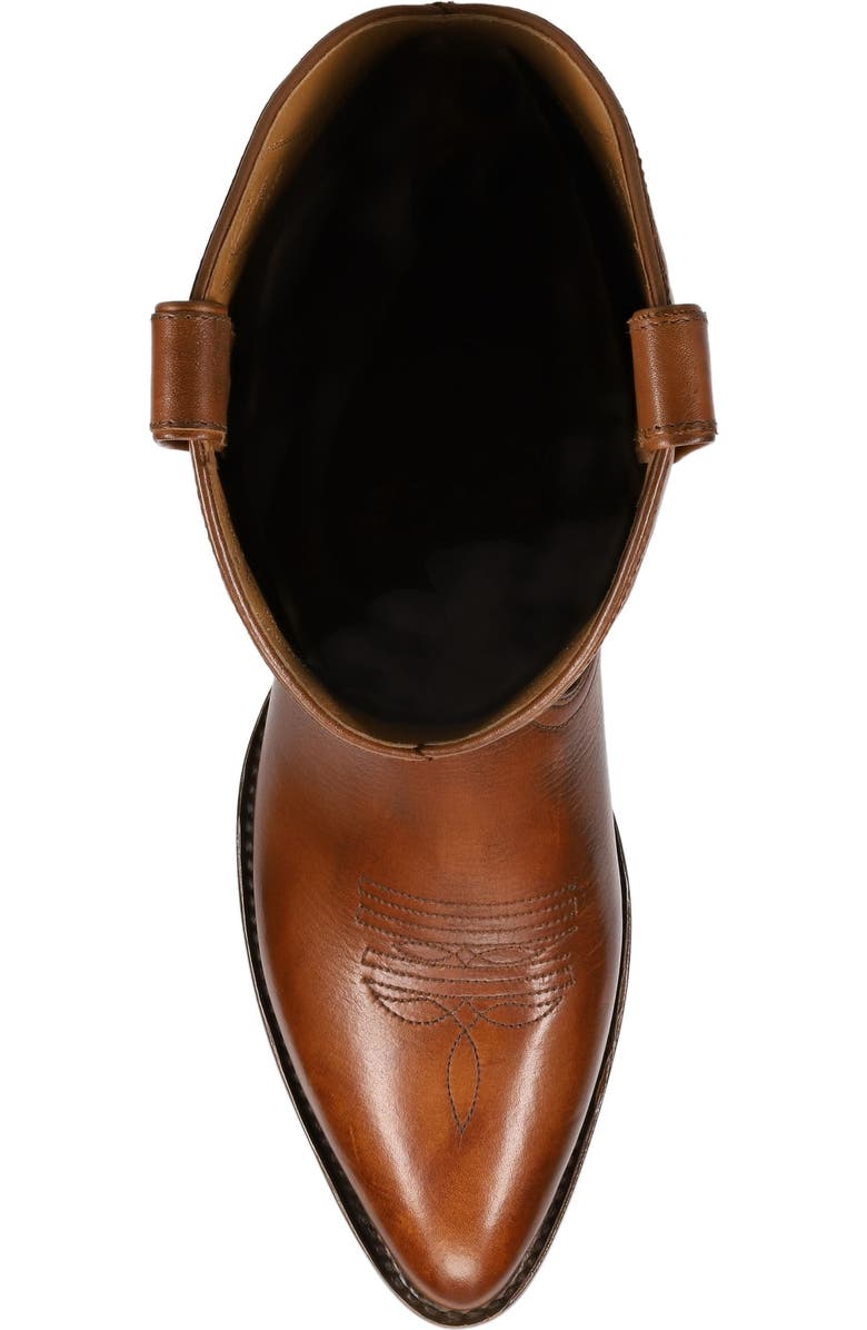 Frye Bruce Western Boot, Alternate, color, Saddle