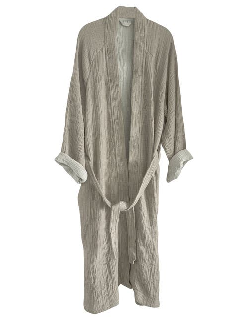 Crinkled Cotton Cuddle Robe