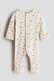 H&M Ribbed Cotton Jumpsuit
