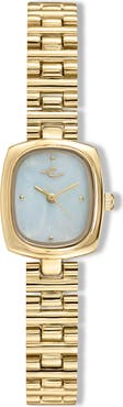 Ettika Square Dial Bracelet Watch, 20mm x 23mm
