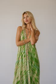 Sun Child Classic Silk Dress Zuma