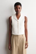 COS Bouclé-Knit Vest