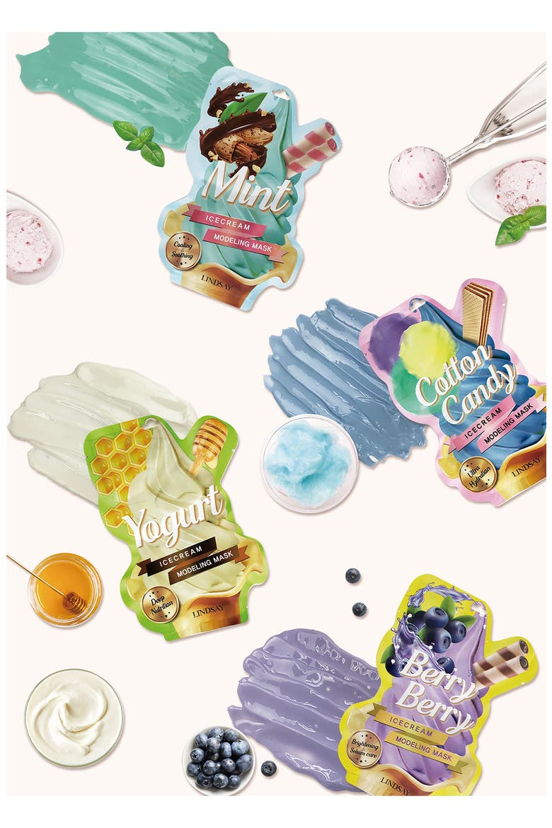 Icecream Yogurt Modeling Mask, Alternate, color, NO COLOR
