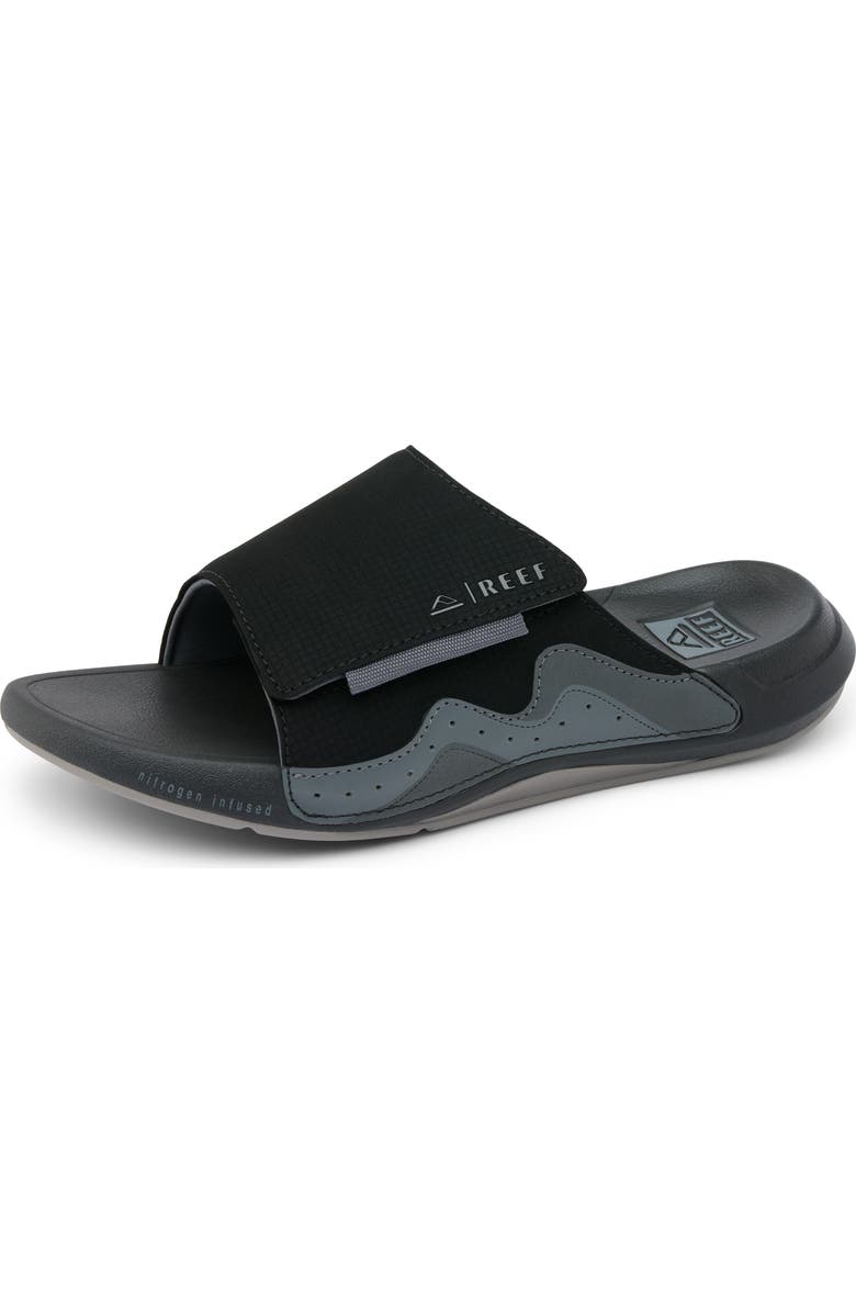 Reef Swell Cruiser Slide Sandal, Alternate, color, Black