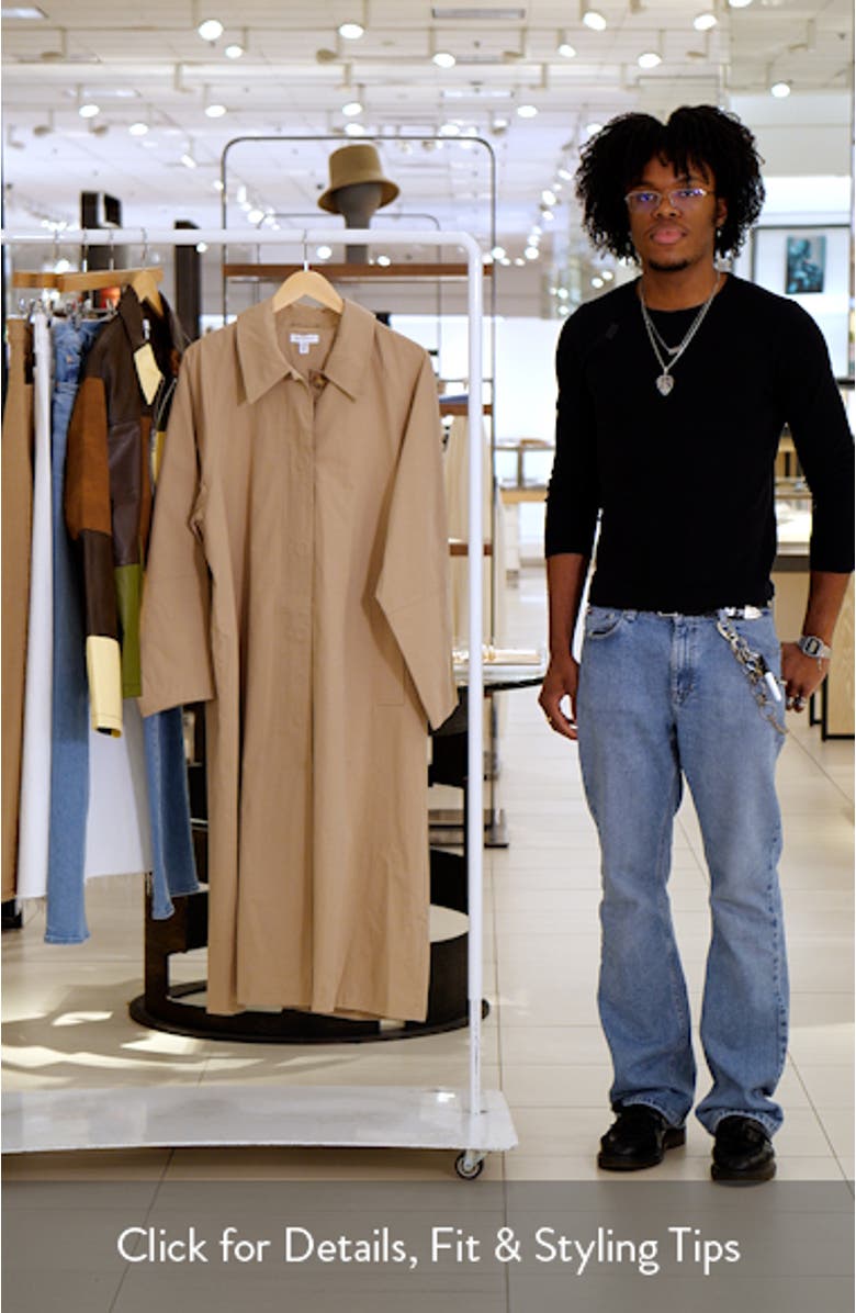 '90s Cotton Trench Coat
