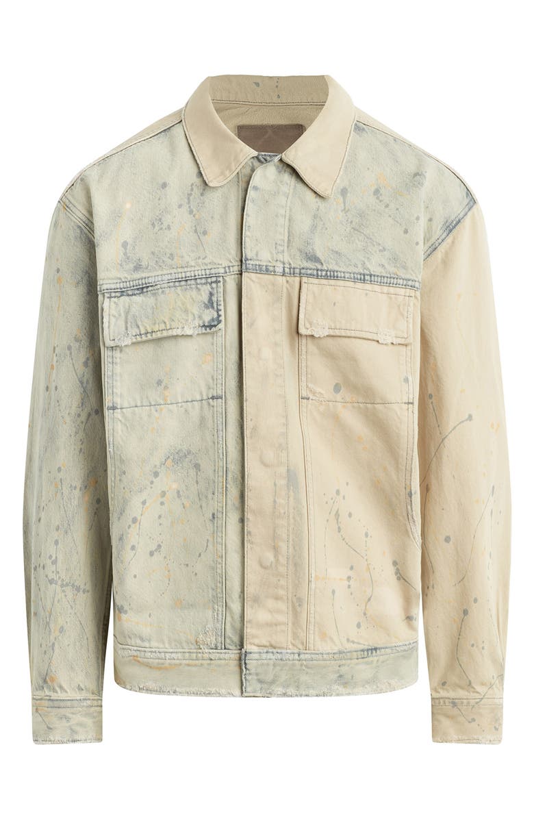 Hudson Jeans Boxy Denim Trucker Jacket, Alternate, color, 