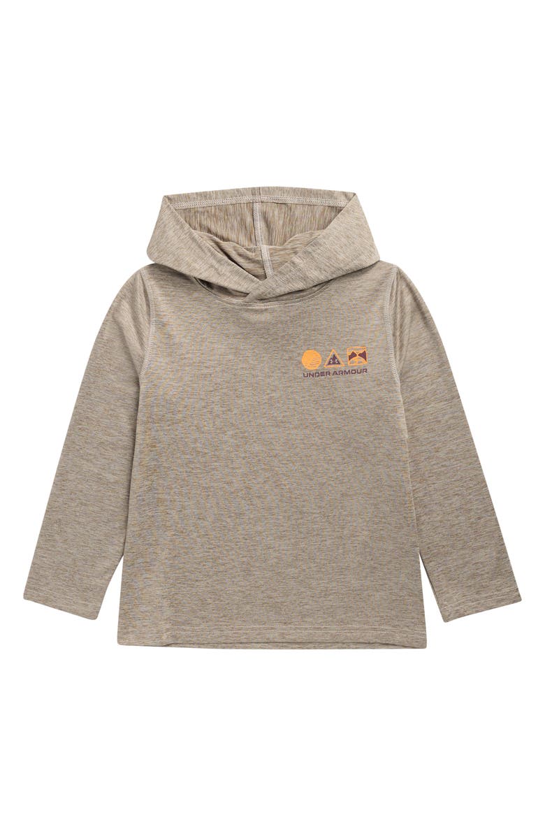 Under Armour Kids' Twist Apex Hoodie, Main, color, Timberwolf Taupe