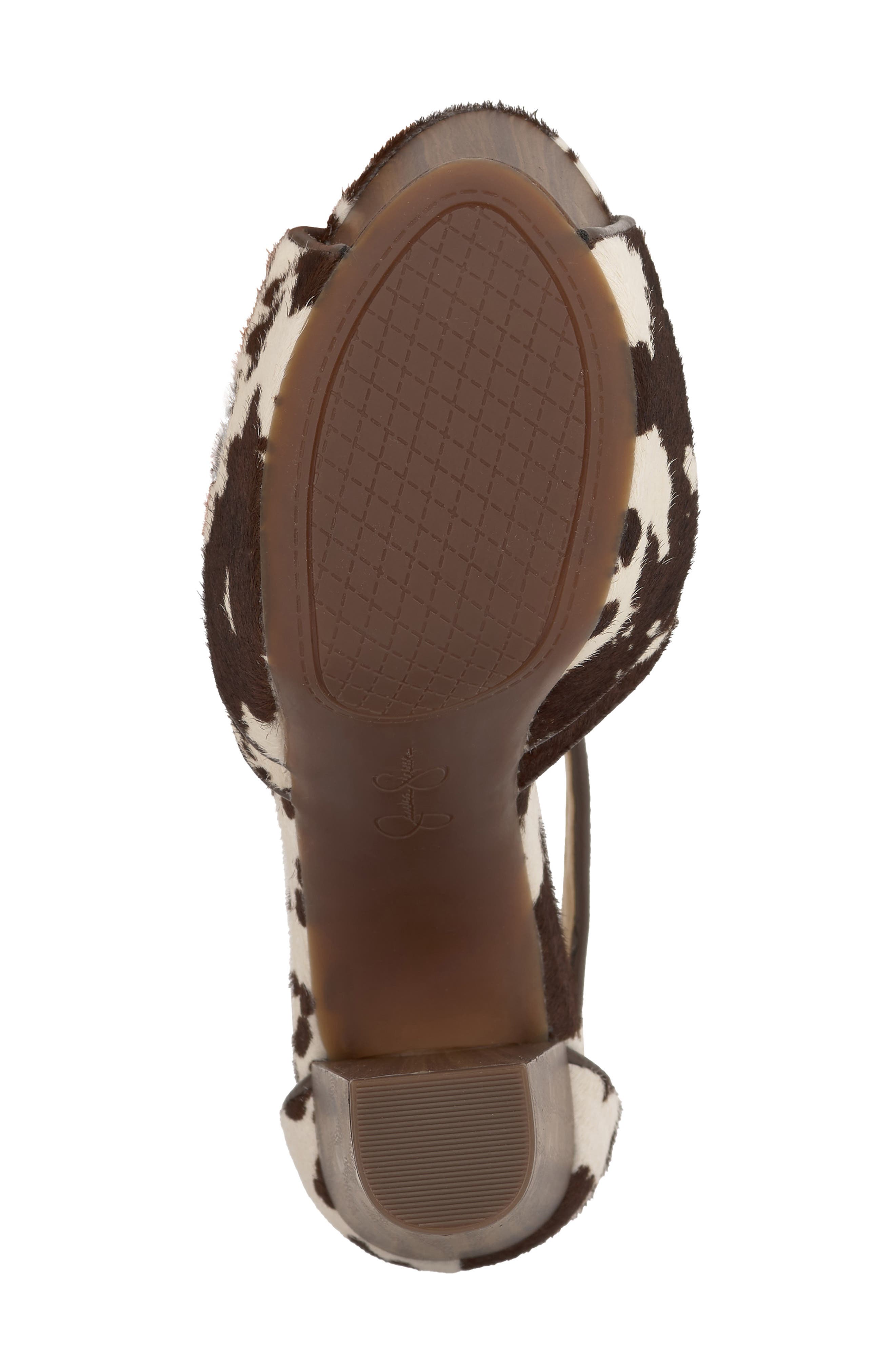 Jessica Simpson Dany Ankle Strap Peep Toe Platform Sandal, Alternate, color, Dark Brown/W Cwphrc