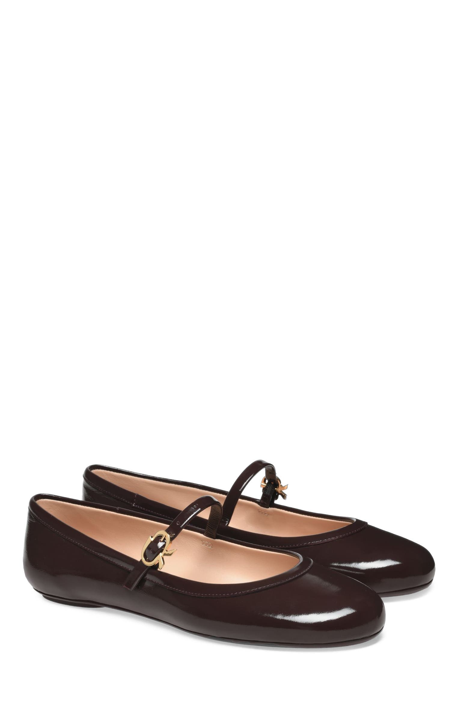 Carla Ballerinas, Alternate, color, Burgundy Nappa