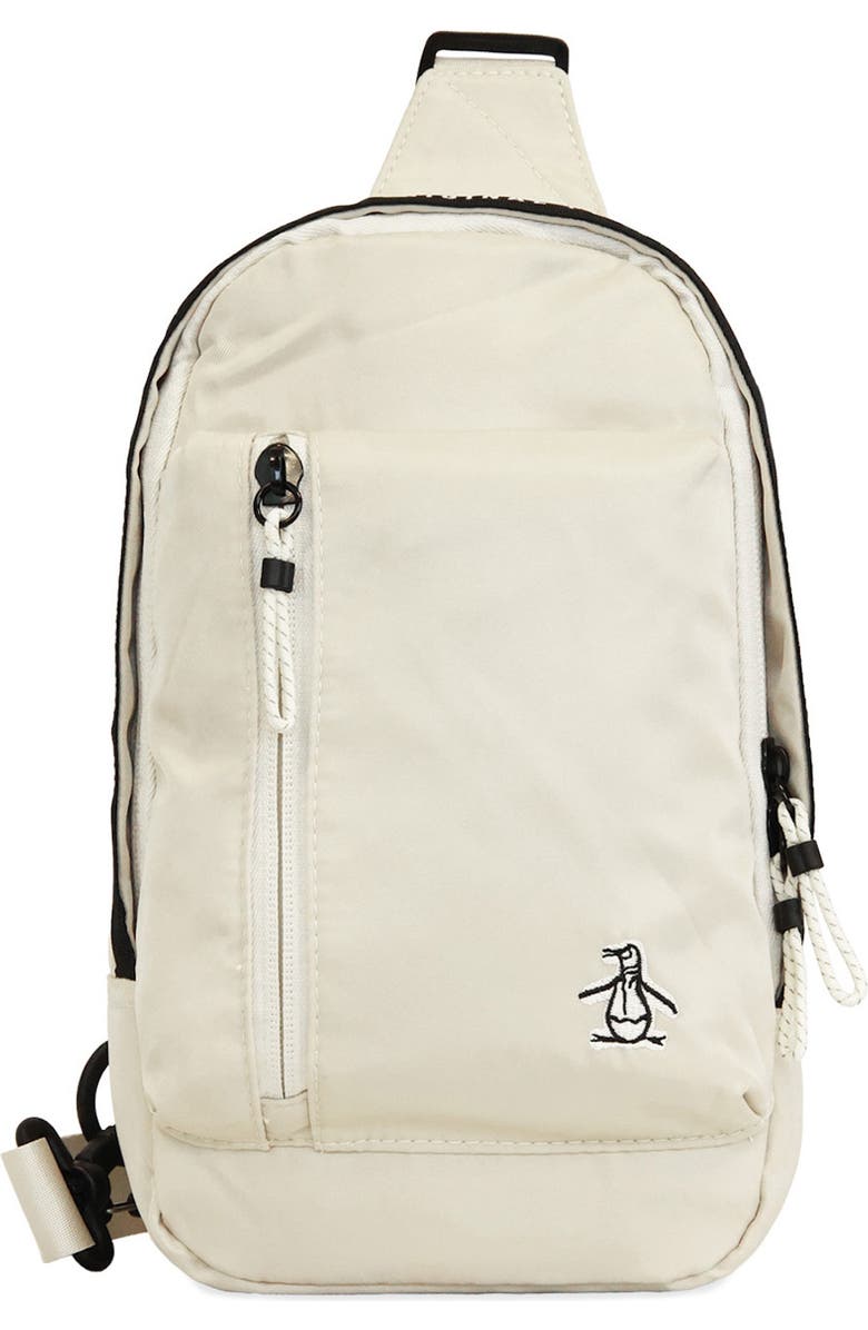 Original Penguin Sport Crossbody Bag, Main, color, Birch