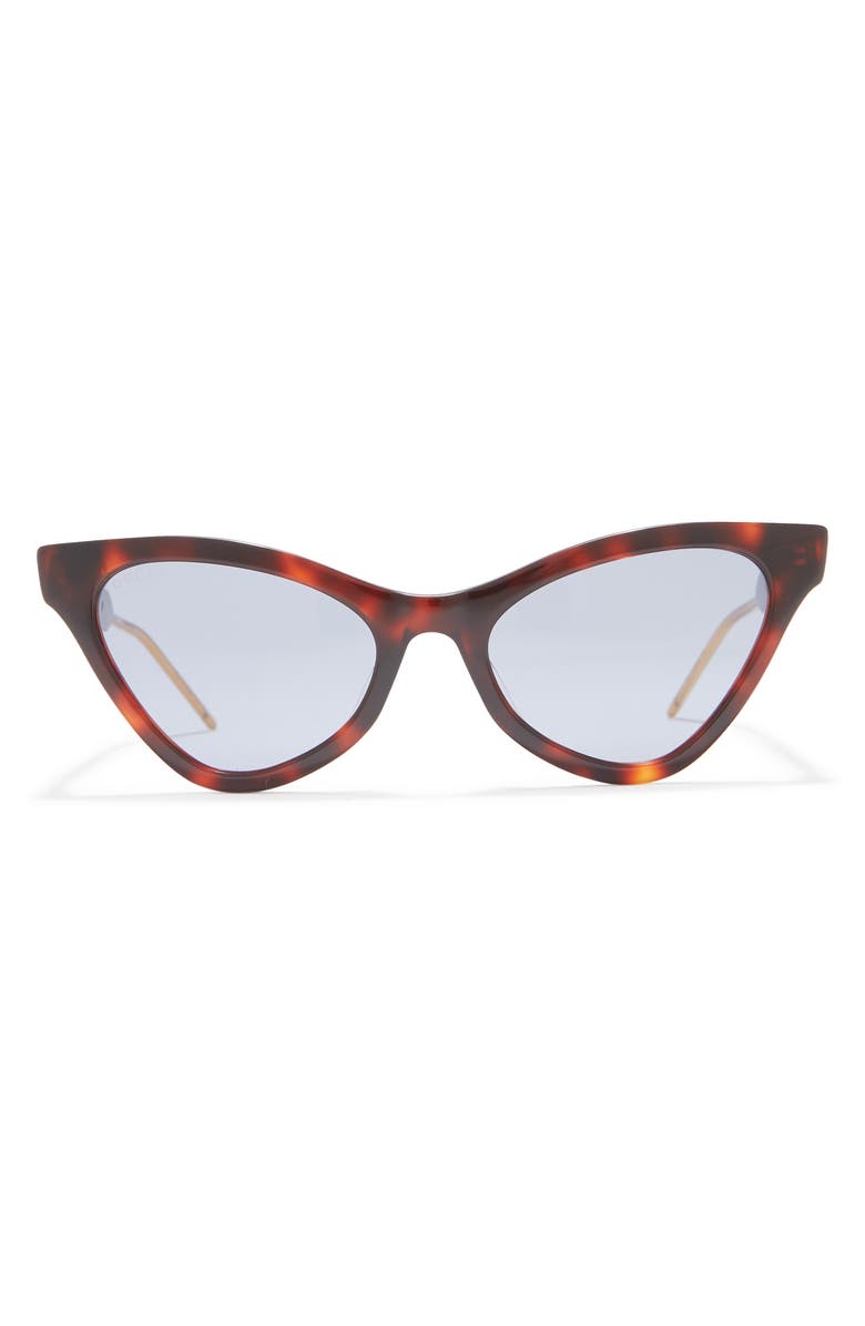 Gucci 55mm Cat Eye Sunglasses, Main, color,