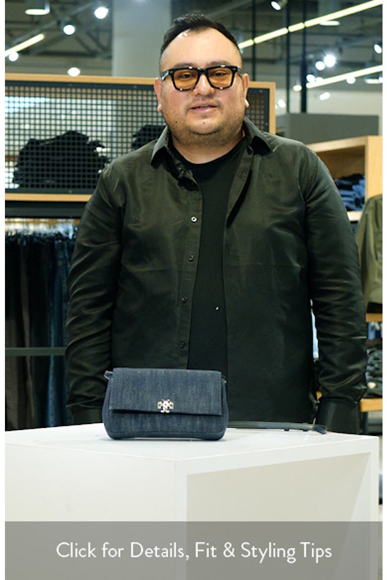 Charlie Denim Wallet on a Strap video