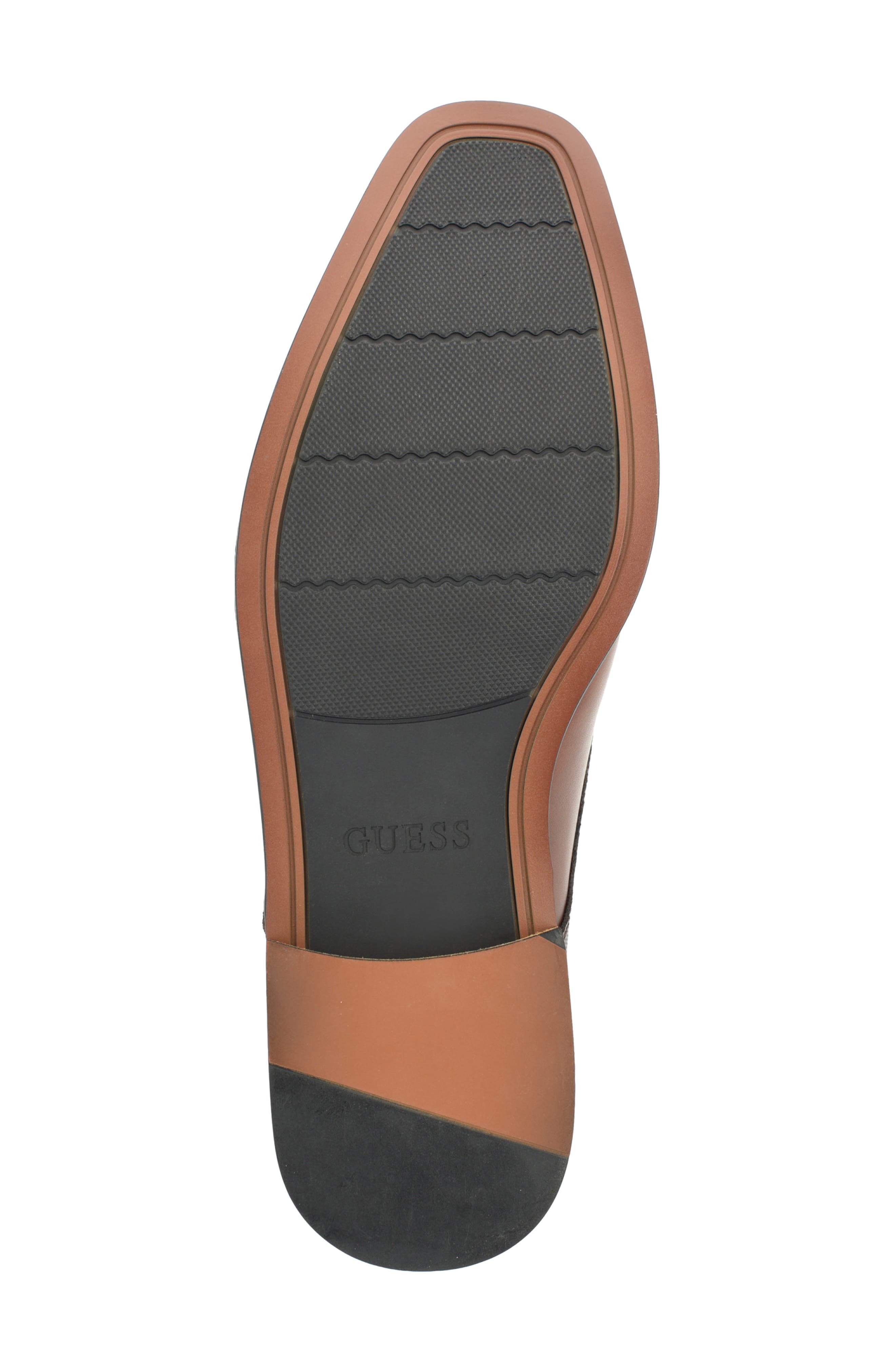 Momyr Faux Leather Cap Toe Oxford, Alternate, color, COGNAC