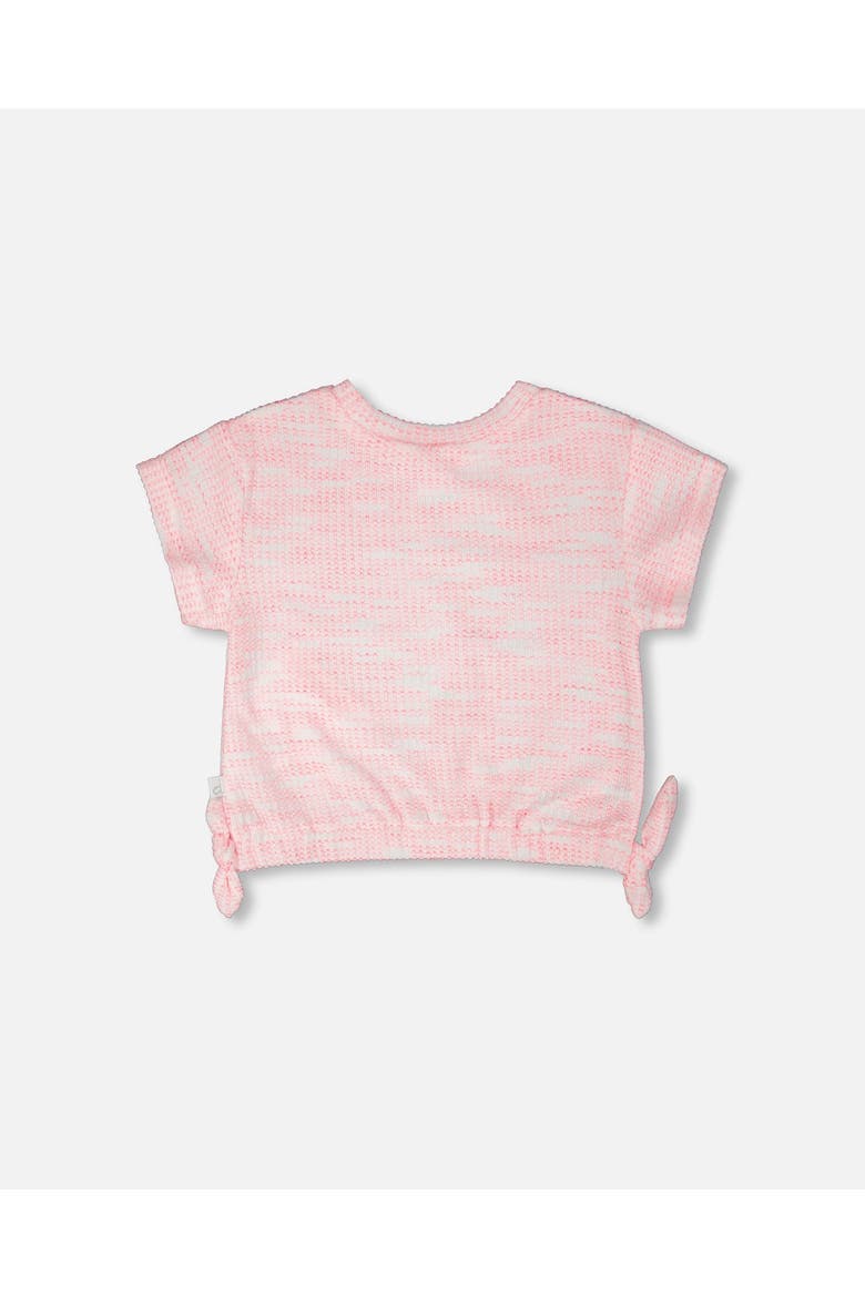 Short Sleeve Jacquard Knit T-Shirt, Alternate, color, Multicolor
