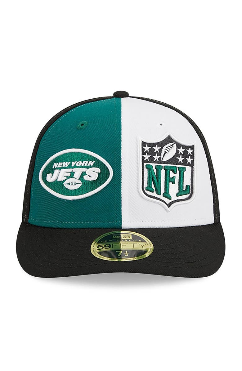 New Era Men's New Era  Green/Black New York Jets 2023 Sideline Low Profile 59FIFTY Fitted Hat, Alternate, color, Green