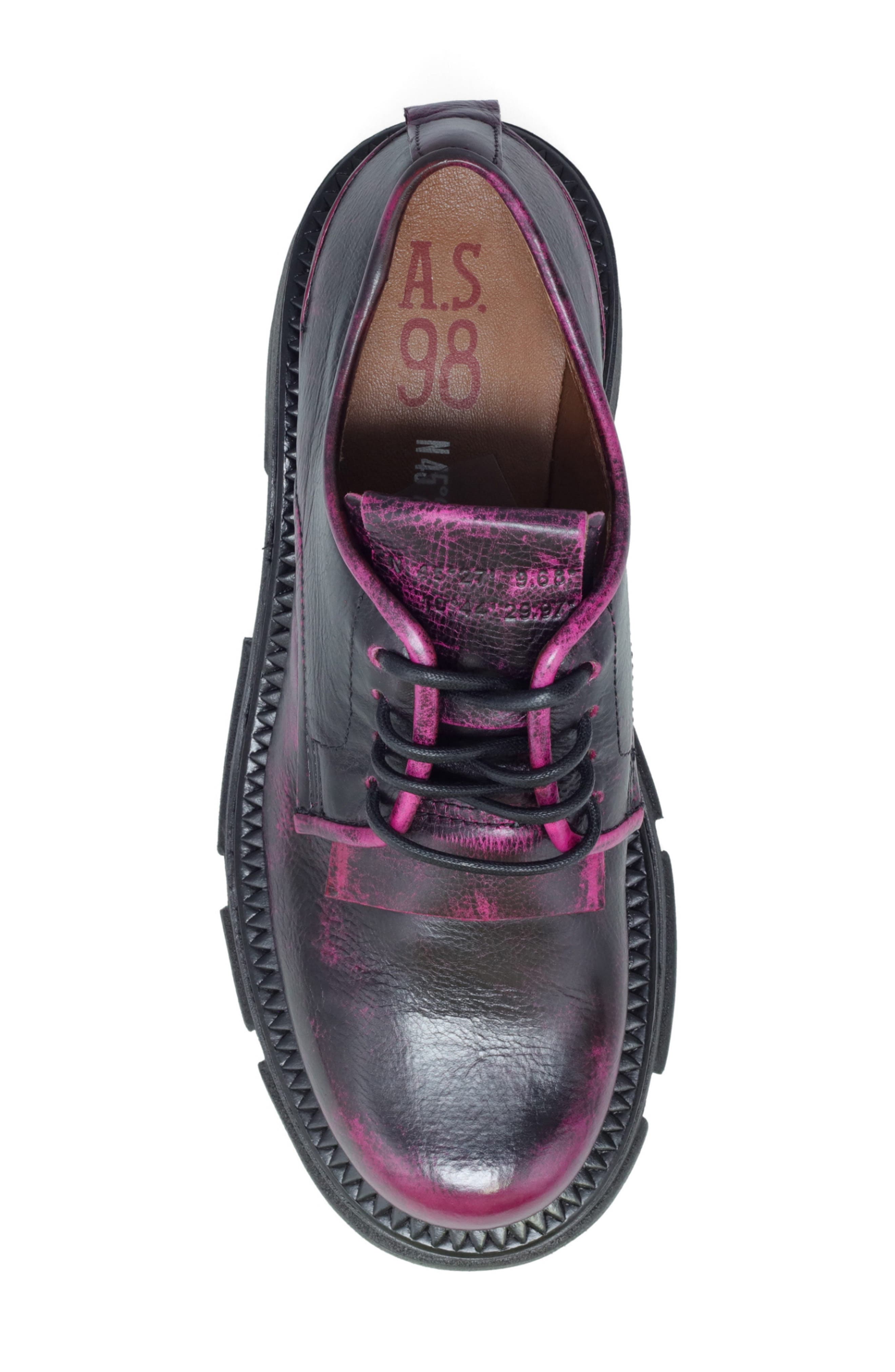 Layton Lug Sole Derby, Alternate, color, FUCHSIA