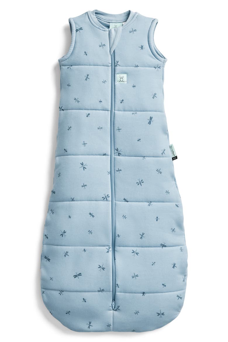 2.5 TOG Organic Jersey Wearable Blanket, Main, color, DRAGONFLIES