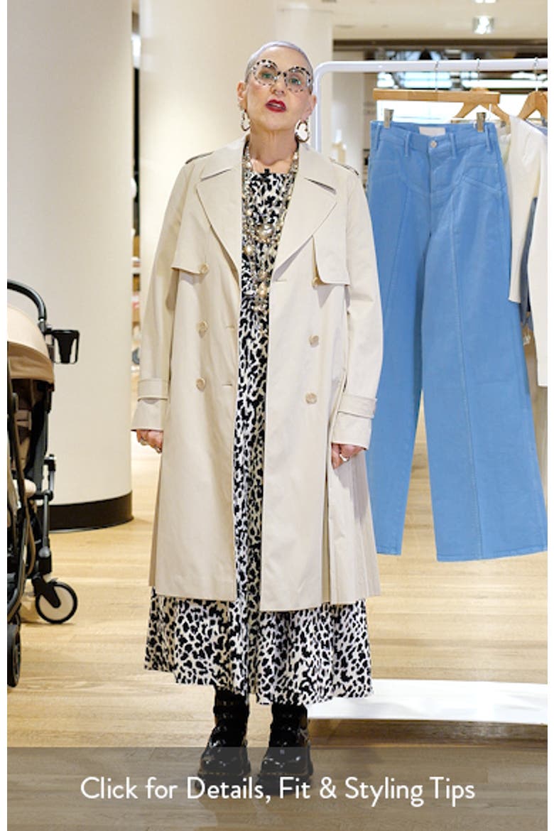 Elanor Pleated Trench Coat video