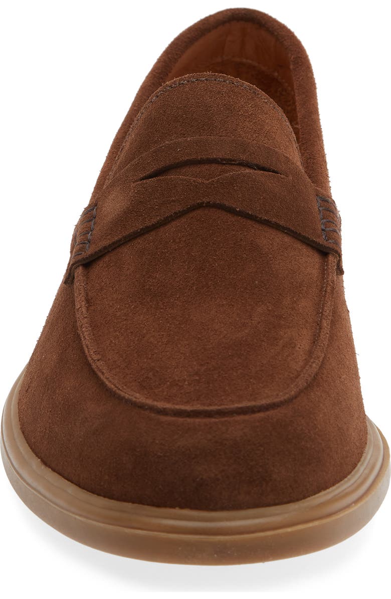 Peter Millar Excursionist Penny Loafer, Alternate, color, Walnut