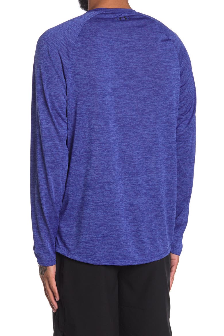 Performance Tech Long Sleeve T-Shirt, Alternate, color, BLU