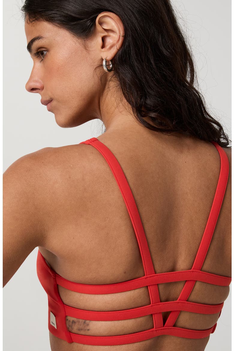 Yosemite Sports Bra, Alternate, color, CRIMSON