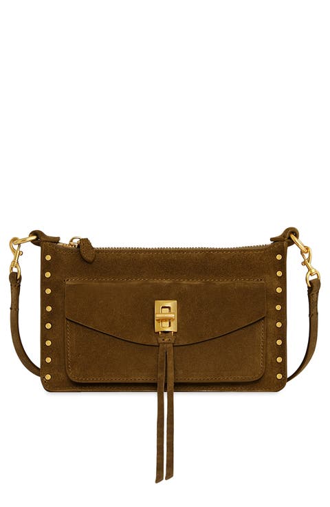 Mini Darren Leather Crossbody Bag