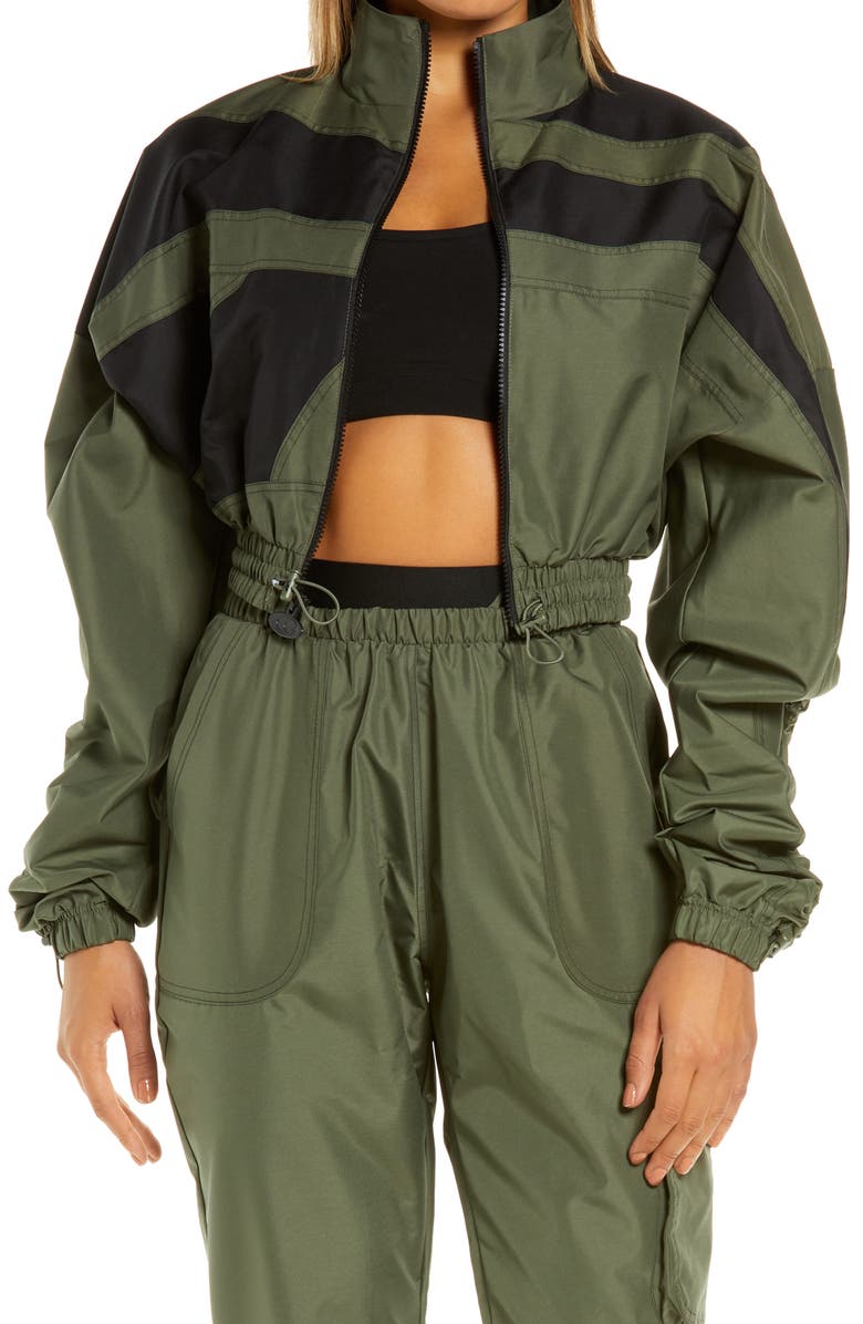 Reebok x Cardi B Woven Track Jacket, Main, color, 