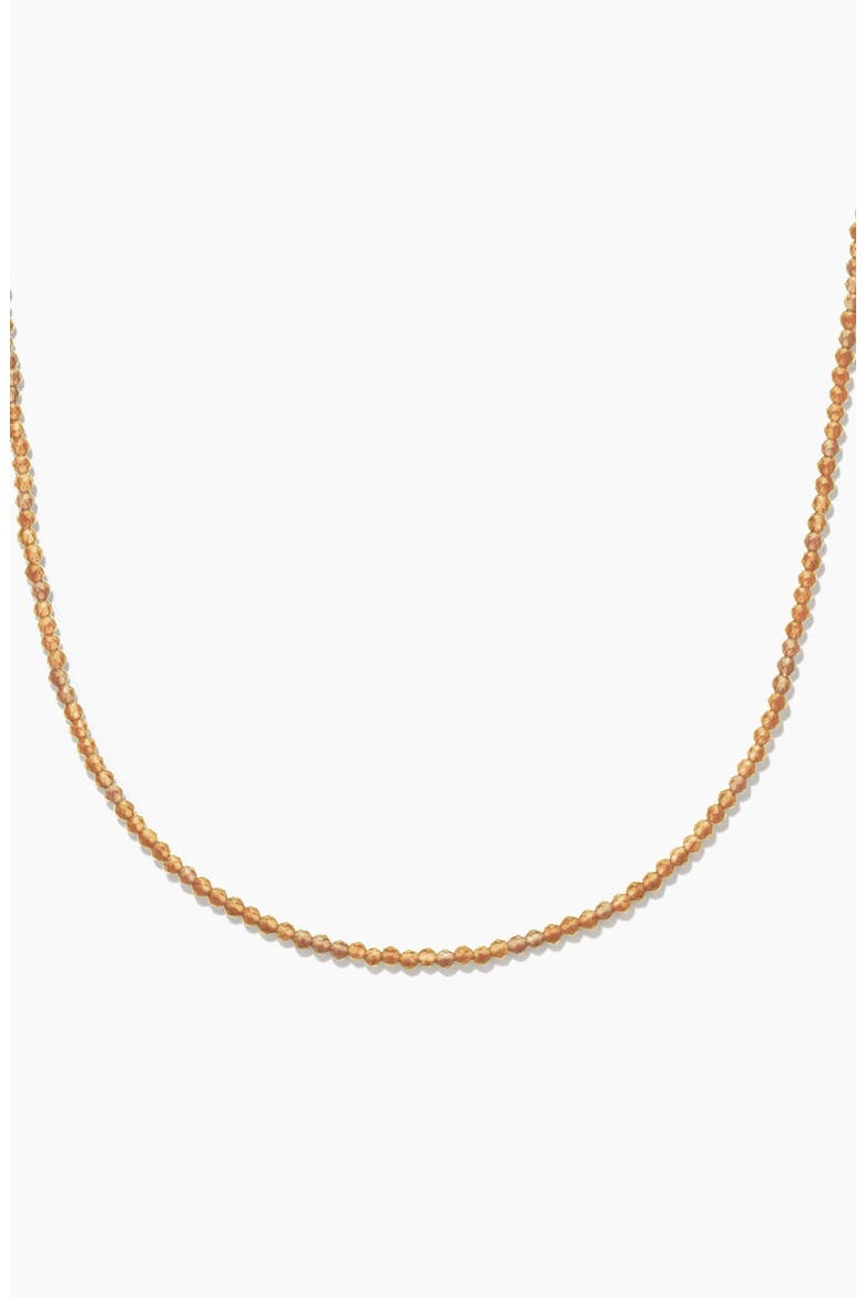 Carmen Birthstone Beaded Necklace, Main, color, Citrine