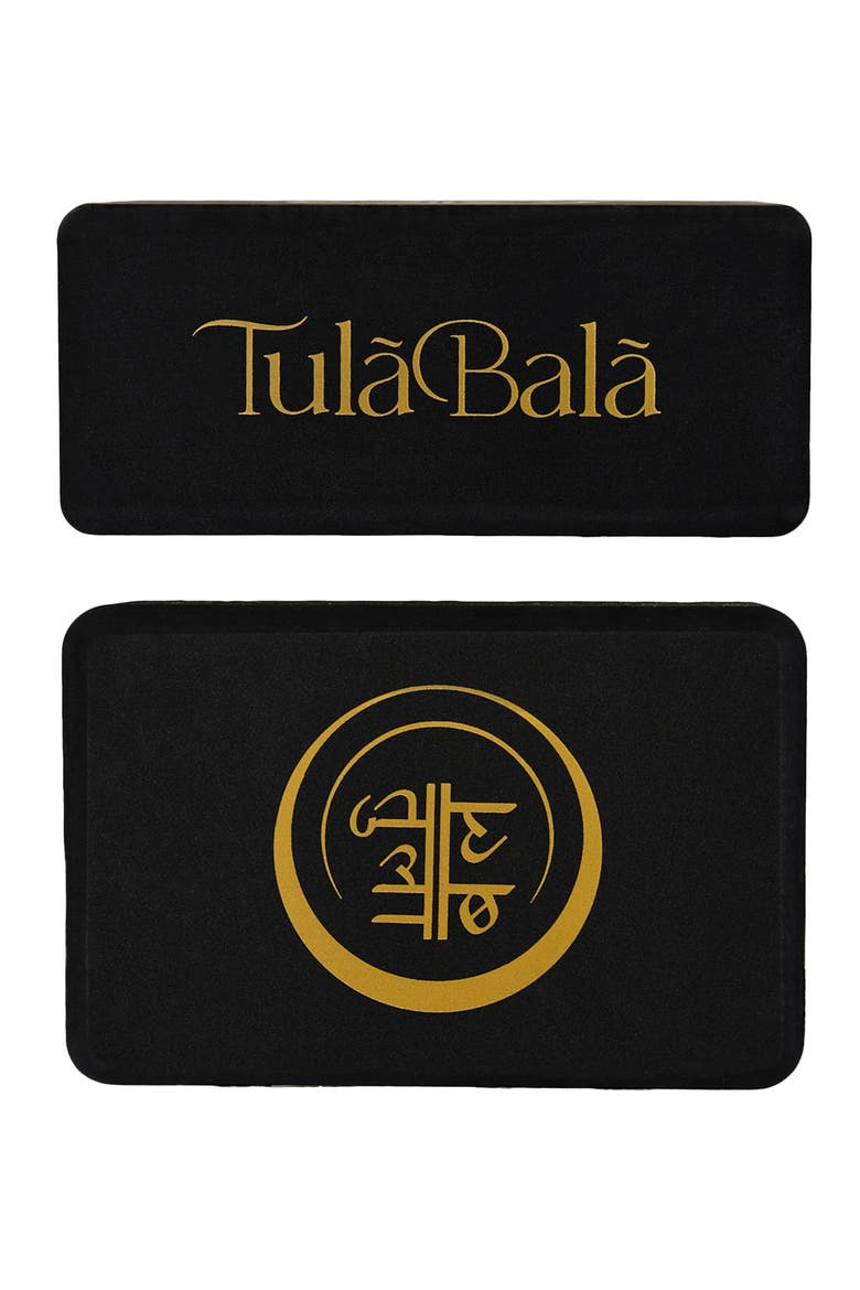 EVA Foam Yoga Blocks, Alternate, color, Black