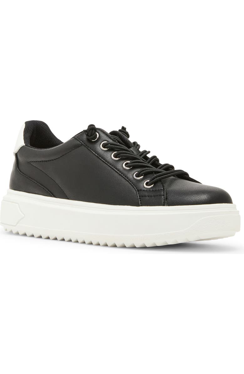 Blondo Greer Waterproof Sneaker, Main, color, Black Leather