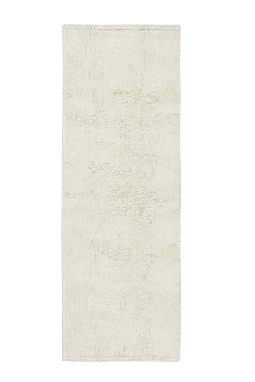 Lorena Canals Woolable Rug Longue Natural In White