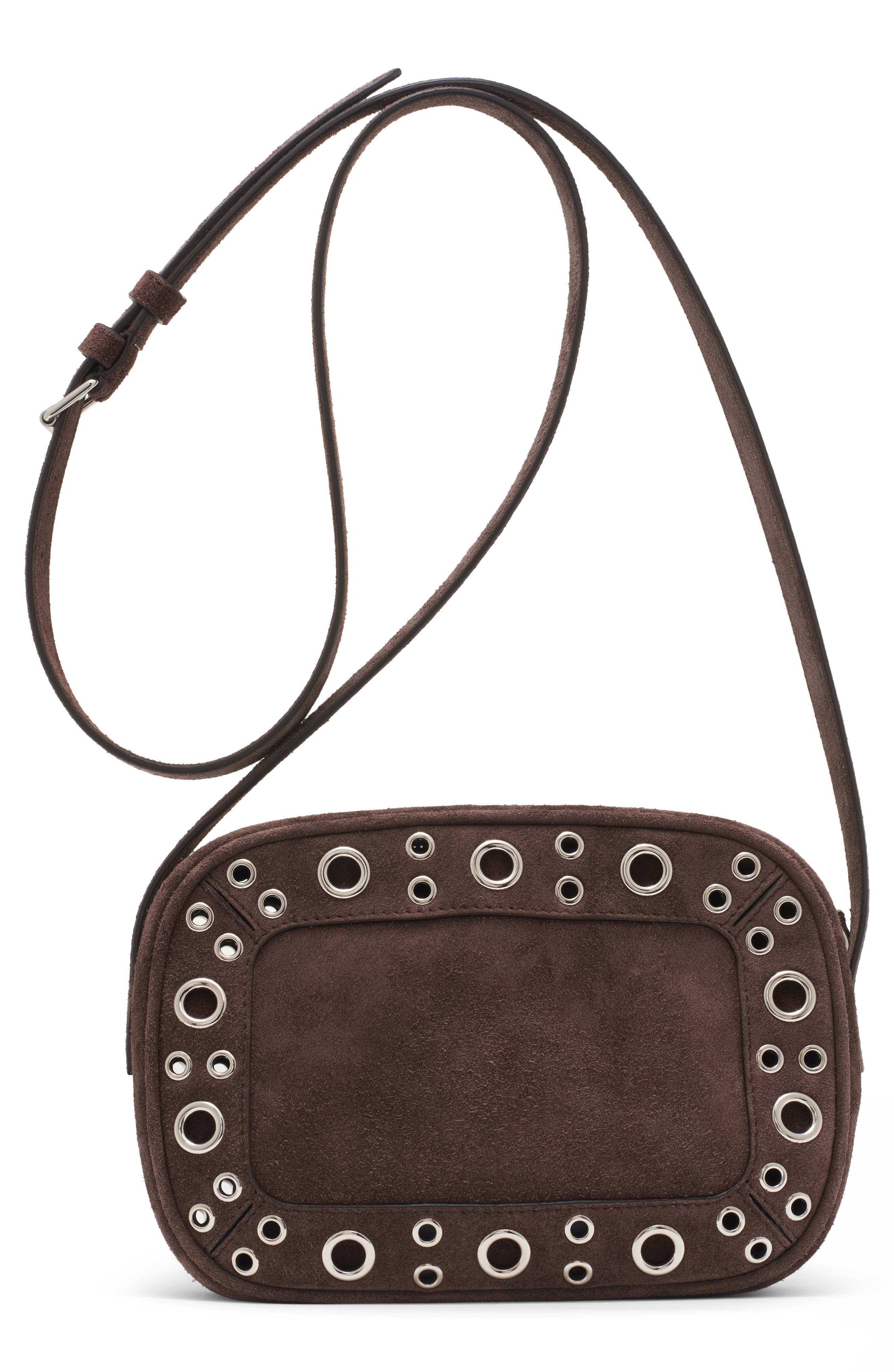 Valentino Garavani Nellcôte Leather Crossbody Bag, Alternate, color, 