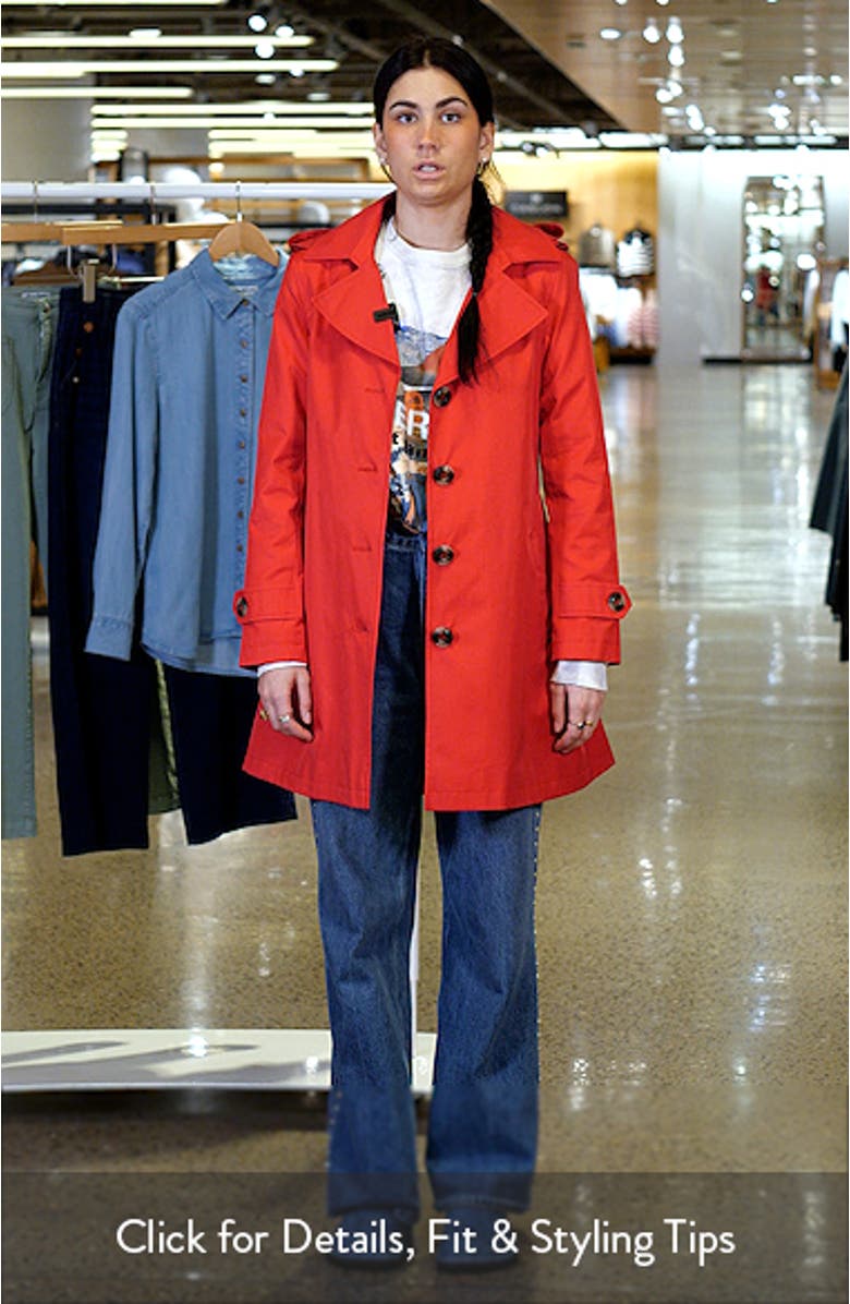 DB Short Trench Coat, sales video thumbnail